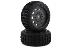 ARA550083 | ARRMA 2.4" Katar 35/085 Pre-Mounted Tyres - Glued Wheels 2Pcs