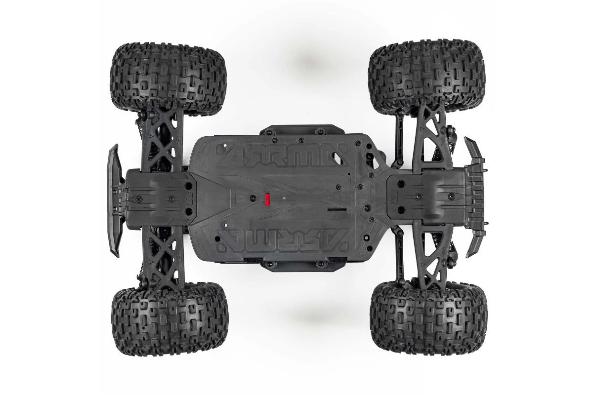 ARA4102V4T1 | ARRMA 1/10 GRANITE 4X2 Boost Mega 550 RTR Brushed RC Monster Truck - Orange - Image 9