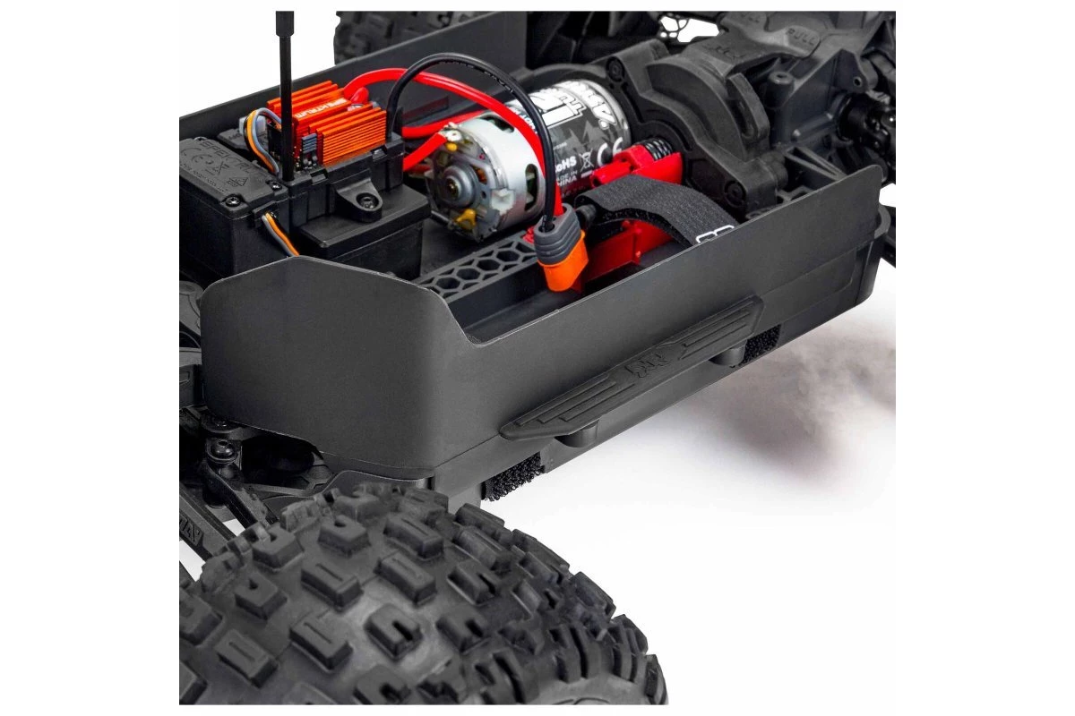 ARA4102V4T1 | ARRMA 1/10 GRANITE 4X2 Boost Mega 550 RTR Brushed RC Monster Truck - Orange - Image 10