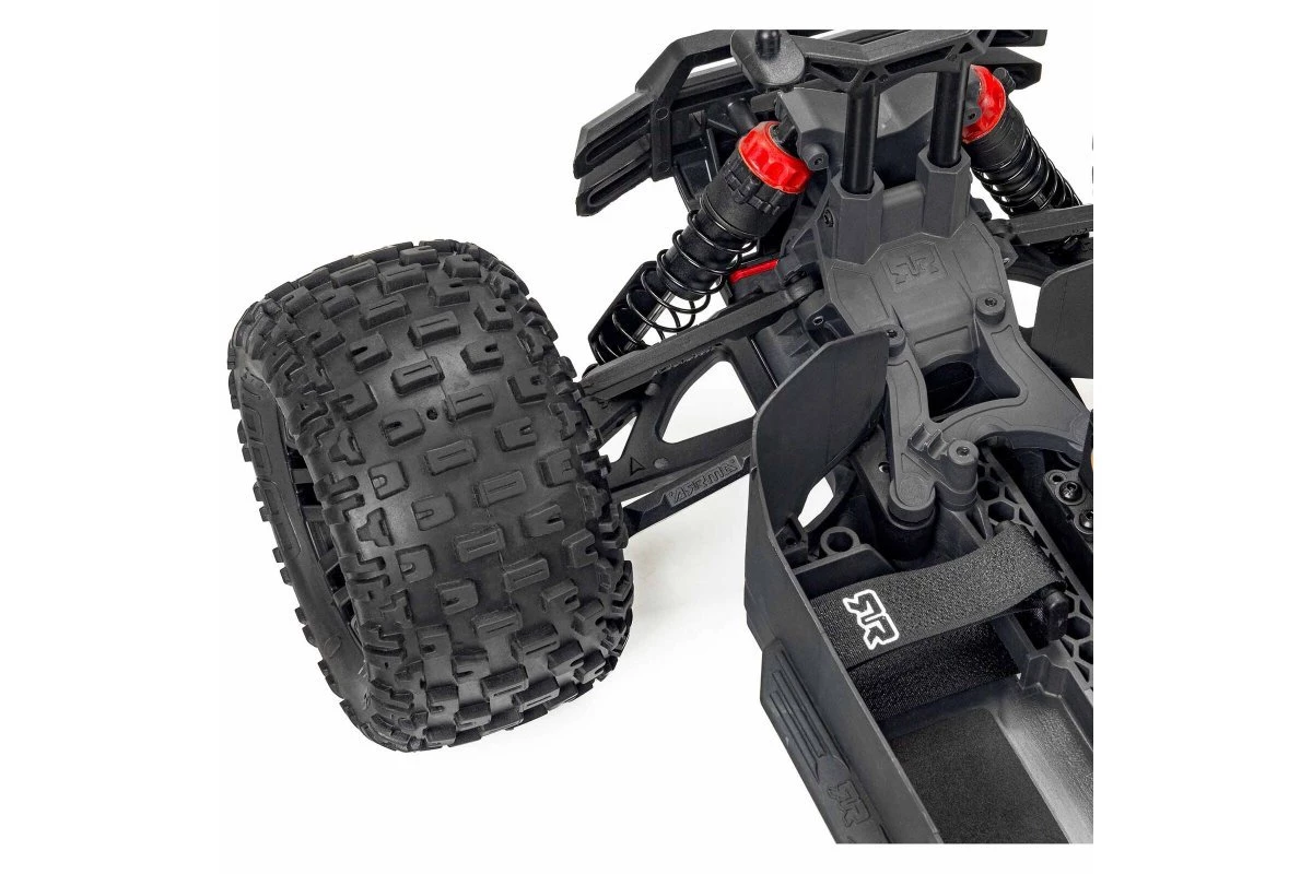 ARA4102V4T1 | ARRMA 1/10 GRANITE 4X2 Boost Mega 550 RTR Brushed RC Monster Truck - Orange - Image 11