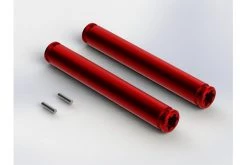 AR310562 | ARRMA Red Aluminium 80mm Drive Shaft Slider 2Pcs