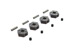 AR310816 | ARRMA 12mm Wheel Hexes Set
