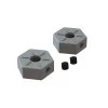 AR310871 | Arrma Steel 14mm Wheel Hexes 2Pcs
