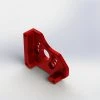 AR320263 | ARRMA Red Aluminium Motor Mount