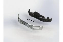 AR320358 | ARRMA Black Chrome Front Bumper Set