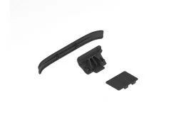 AR320363 | ARRMA Black Front Bumper Set