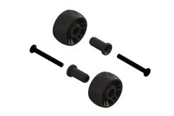 AR320420 | ARRMA Wheelie Bar Wheels W/ Hardware