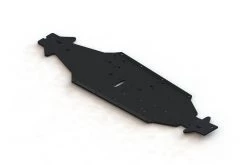 AR320444 | ARRMA Black Aluminium LWB Main Chassis