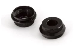 AR330205 | ARRMA Black Aluminium Lower Shock Cap 2Pcs