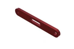 AR330445 | ARRMA Red Aluminium Rear Outside Suspension Arm Pin Brace