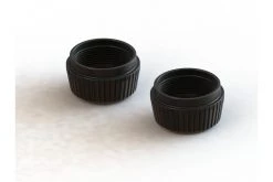AR330513 | ARRMA Black Aluminium Lower Shock Cap 2Pcs
