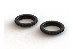 AR330514 | ARRMA Black Aluminium Shock Spring Collar 2Pcs
