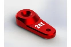 AR340103 | ARRMA Red Aluminium 24T Servo Horn