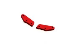 AR340106 | ARRMA Red Aluminium Steering Plate B 2Pcs