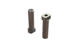 AR340137 | ARRMA Silver Aluminium Steering Posts 2Pcs