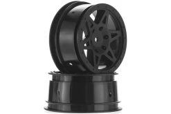 AR510007 | ARRMA 2.0/2.2" RAIDER Front Black Rims 2Pcs
