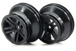 AR510025 | ARRMA 2.2/3.0" FURY Black Rims 2Pcs