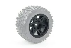 AR510039 | ARRMA 2.0/2.2" RAIDER Rear Black Rims 2Pcs