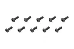 AR721310 | ARRMA 3x10mm Fine Thread Button Head Screws 10Pcs