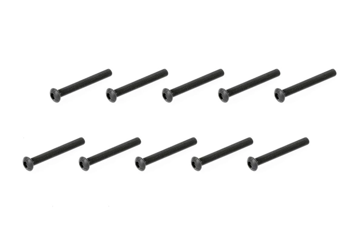 AR721325 | ARRMA 3x25mm Fine Thread Button Head Screws 10Pcs