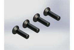 AR722415 | Arrma 4x15mm Fine Thread Countersunk Head Screws 4Pcs