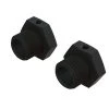 ARA311067 | ARRMA Black Aluminium 17x14.6mm Wheel Hexes 2Pcs