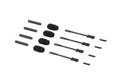 ARA320477 | ARRMA 1/5 8S BLX Centre Chassis Brace Rod Ends W/ Pins & Retainers 4Pcs