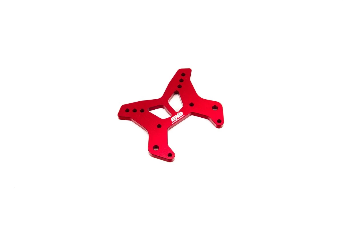 ARA320576 | ARRMA Red 7075-T6 Aluminium M Front Shock Tower