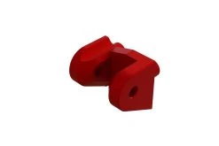 ARA320615 | ARRMA Red Aluminium Front Brace Mount