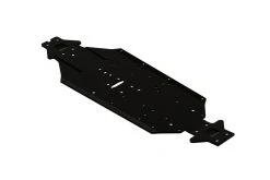 ARA320621 | ARRMA Black Aluminium SWB Main Chassis