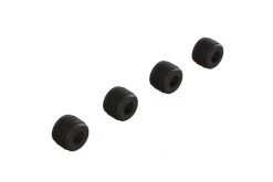 ARA330582 | ARRMA 1/5 8S BLX Black Hub Nuts 4Pcs