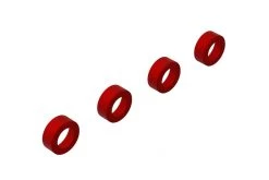 ARA330593 | ARRMA 1/5 8S BLX Red Aluminium Suspension Arm End Cap 2Pcs