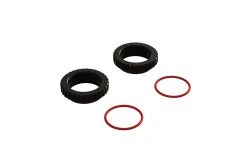 ARA330648 | ARRMA Black Aluminium Shock Collars 2Pcs