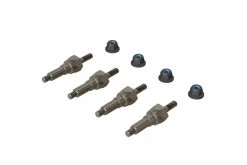 ARA330703 | ARRMA EXB Steel Shock Mount Standoffs 4Pcs W/ M3 Flanged Lock Nuts
