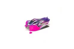 ARA406162 | ARRMA 1/8 TLR Tuned Typhon Pre-Cut Pink/Purple Painted Body Shell