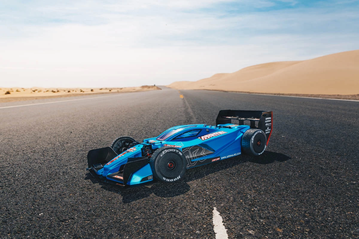 ARA410004 | ARRMA 1/7 Limitless Complete Painted Matte Blue Body Shell