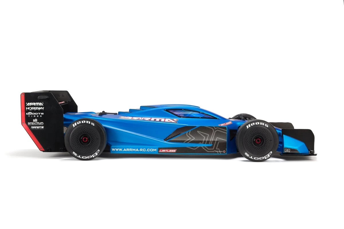 ARA410004 | ARRMA 1/7 Limitless Complete Painted Matte Blue Body Shell - Image 3
