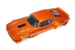 ARA410009 | ARRMA 1/7 FELONY 6S BLX Trimmed Resto Mod Muscle Car Orange Painted Body Shell