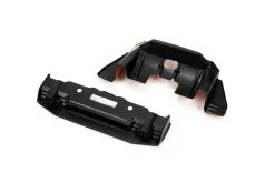 ARA410010 | ARRMA Black/Orange Felony 6S BLX Painted Trimmed Splitter & Diffuser 2Pcs