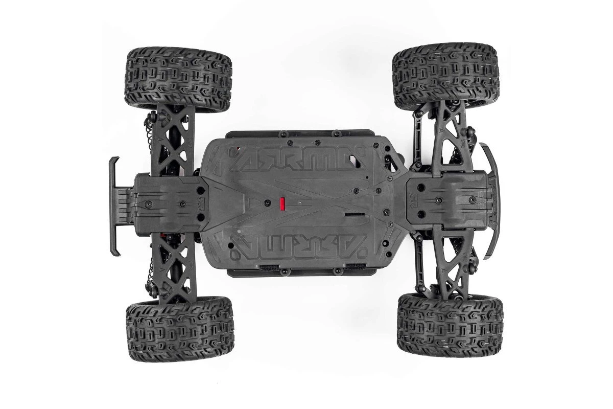 ARA4105V4T2 | ARRMA 1/10 VORTEKS 4X2 Boost Mega 550 RTR Brushed RC Stadium Truck - Gunmetal - Image 11