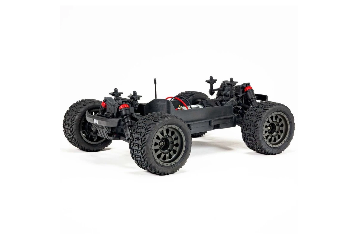 ARA4105V4T2 | ARRMA 1/10 VORTEKS 4X2 Boost Mega 550 RTR Brushed RC Stadium Truck - Gunmetal - Image 15