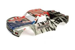 ARA411005 | ARRMA 1/7 Mojave BLX Silver/Red Painted Short Course Body Shell