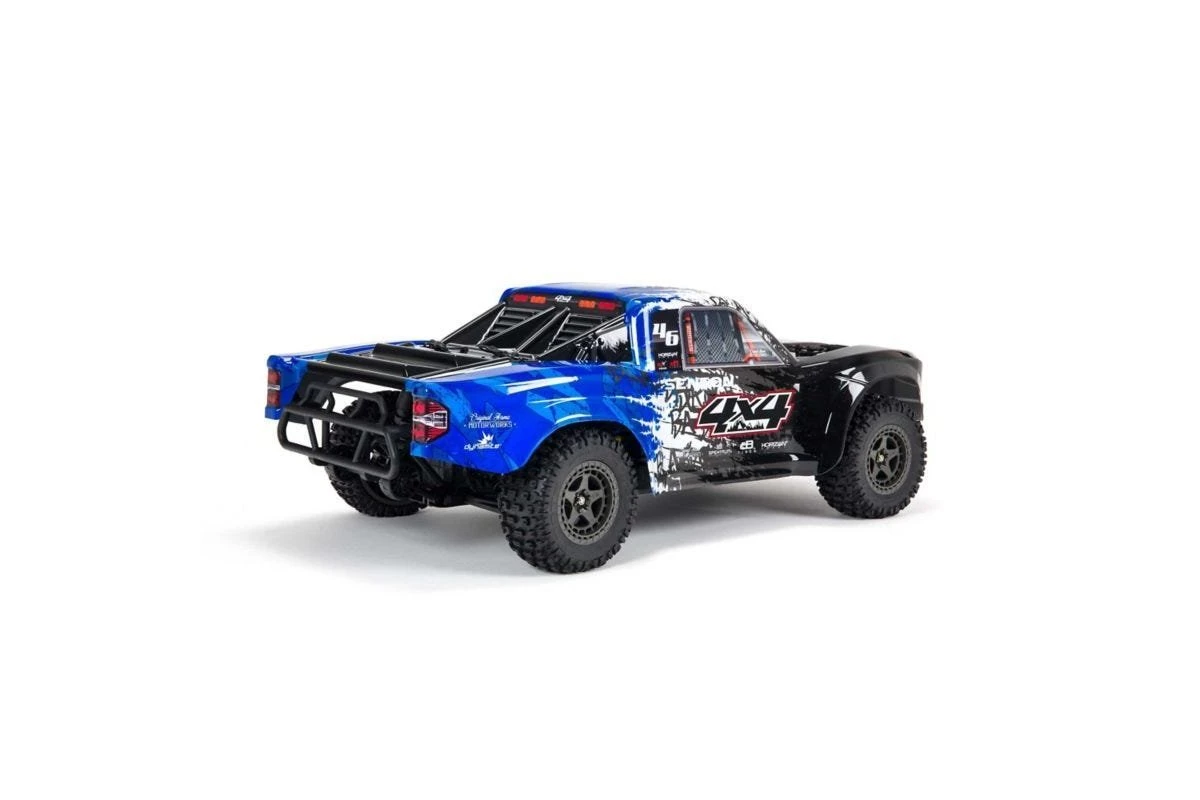 ARA4303V3T1 | ARRMA 1/10 SENTON 4x4 BLX 3S (V3) Brushless RC Short Course Truck - Blue - Image 2