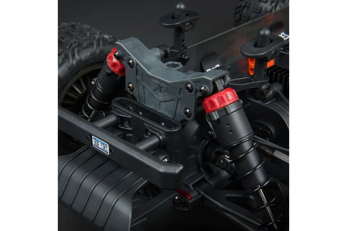 ARA4305V3T1 | ARRMA 1/10 VORTEKS 4x4 BLX 3S (V3) Brushless RC Stadium Truck - Red - Image 12