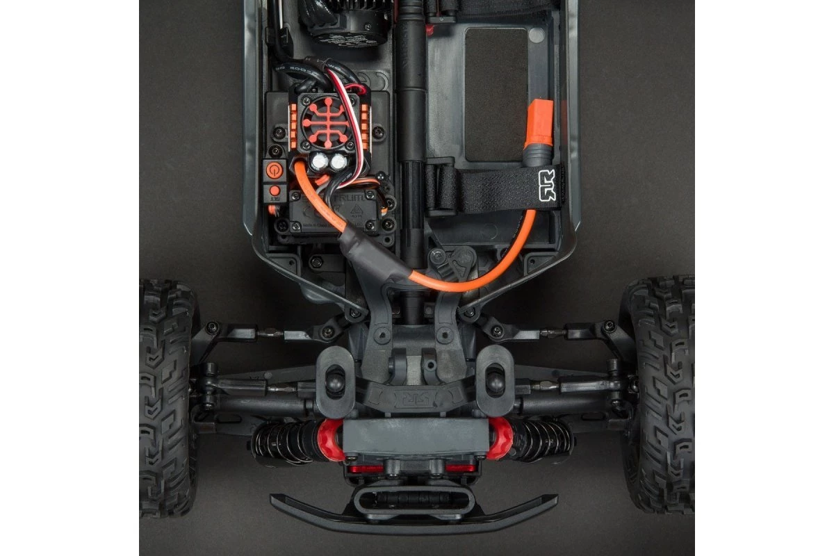 ARA4305V3T1 | ARRMA 1/10 VORTEKS 4x4 BLX 3S (V3) Brushless RC Stadium Truck - Red - Image 14