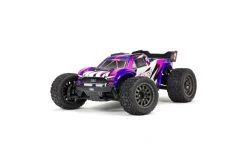 ARA4305V3T2 | ARRMA 1/10 VORTEKS 4x4 BLX 3S (V3) Brushless RC Stadium Truck - Purple
