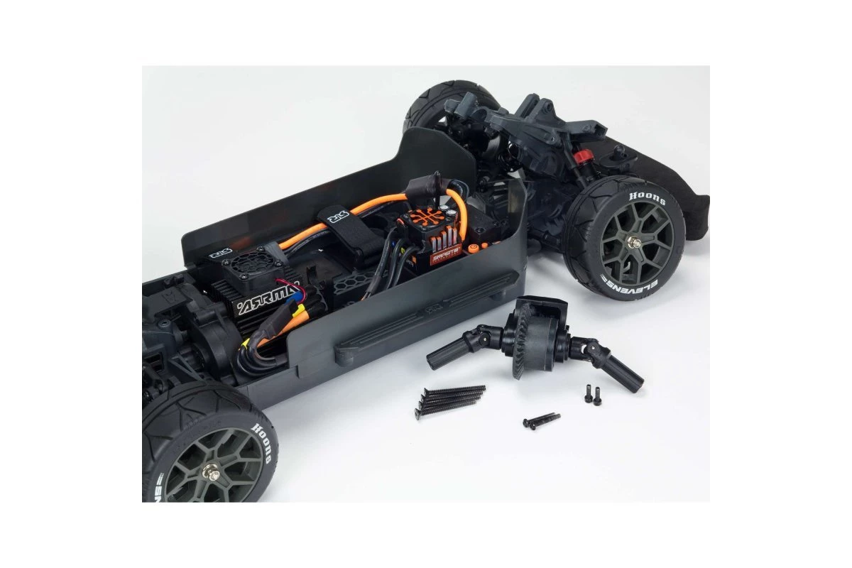 ARA4319V3T1 | ARRMA 1/8 Vendetta 4x4 3S BLX Brushless RTR On Road RC Car - Green - Image 18