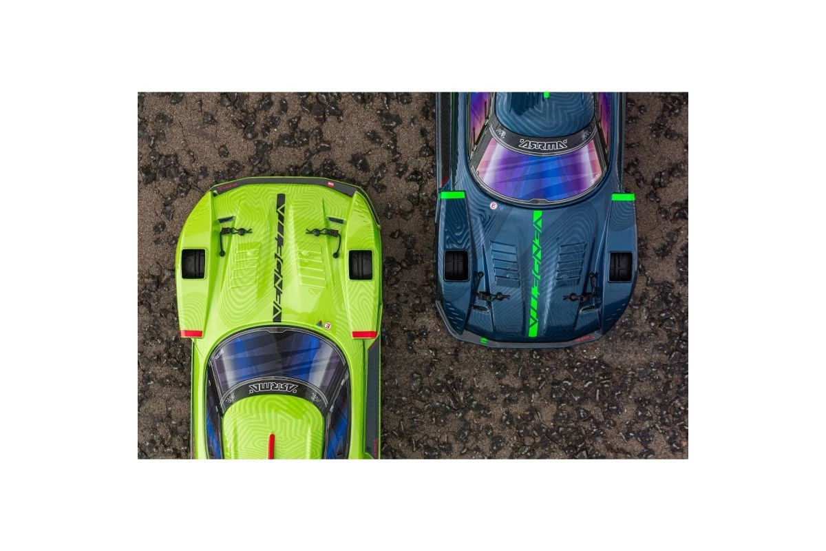 ARA4319V3T2 | ARRMA 1/8 Vendetta 4x4 3S BLX Electric Brushless RTR On Road RC Car - Blue - Image 4