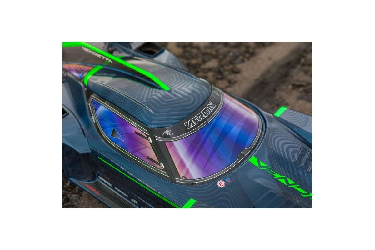 ARA4319V3T2 | ARRMA 1/8 Vendetta 4x4 3S BLX Electric Brushless RTR On Road RC Car - Blue - Image 5