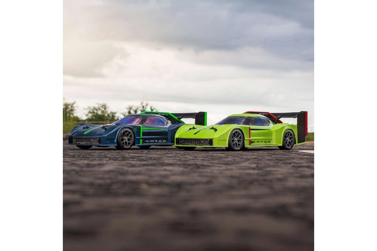 ARA4319V3T2 | ARRMA 1/8 Vendetta 4x4 3S BLX Electric Brushless RTR On Road RC Car - Blue - Image 7